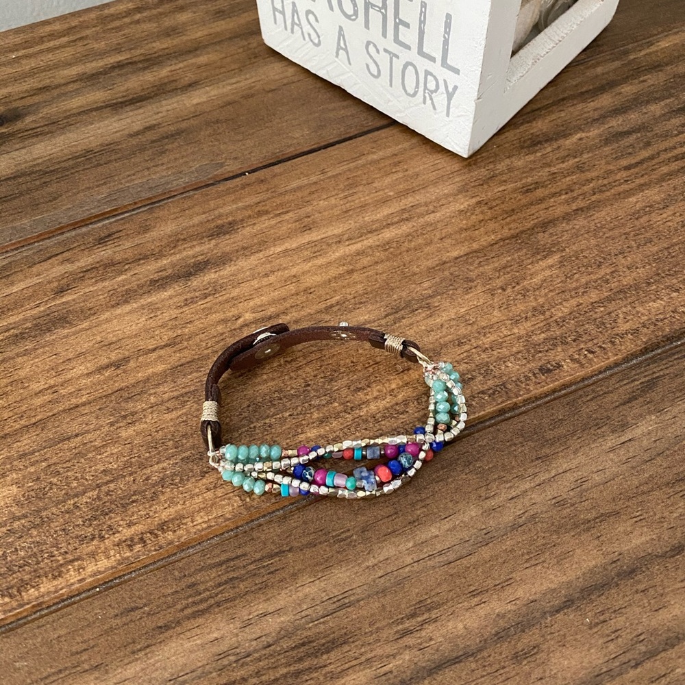 Lucky Brand beaded bracelet.